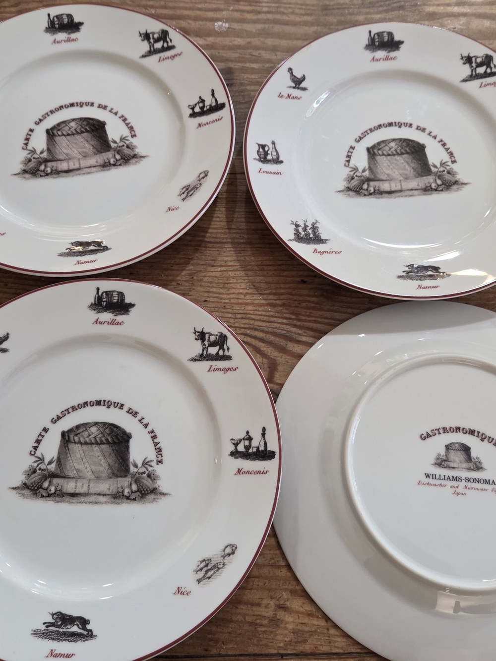 Williams -Sonoma Gastronomique Plates